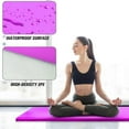 thumbnail image 6 of RitFit 3' x 6' Folding Gymnastics Mat with Carrying Handles for Yoga, Stretching, Core Workouts(Purple), 6 of 9