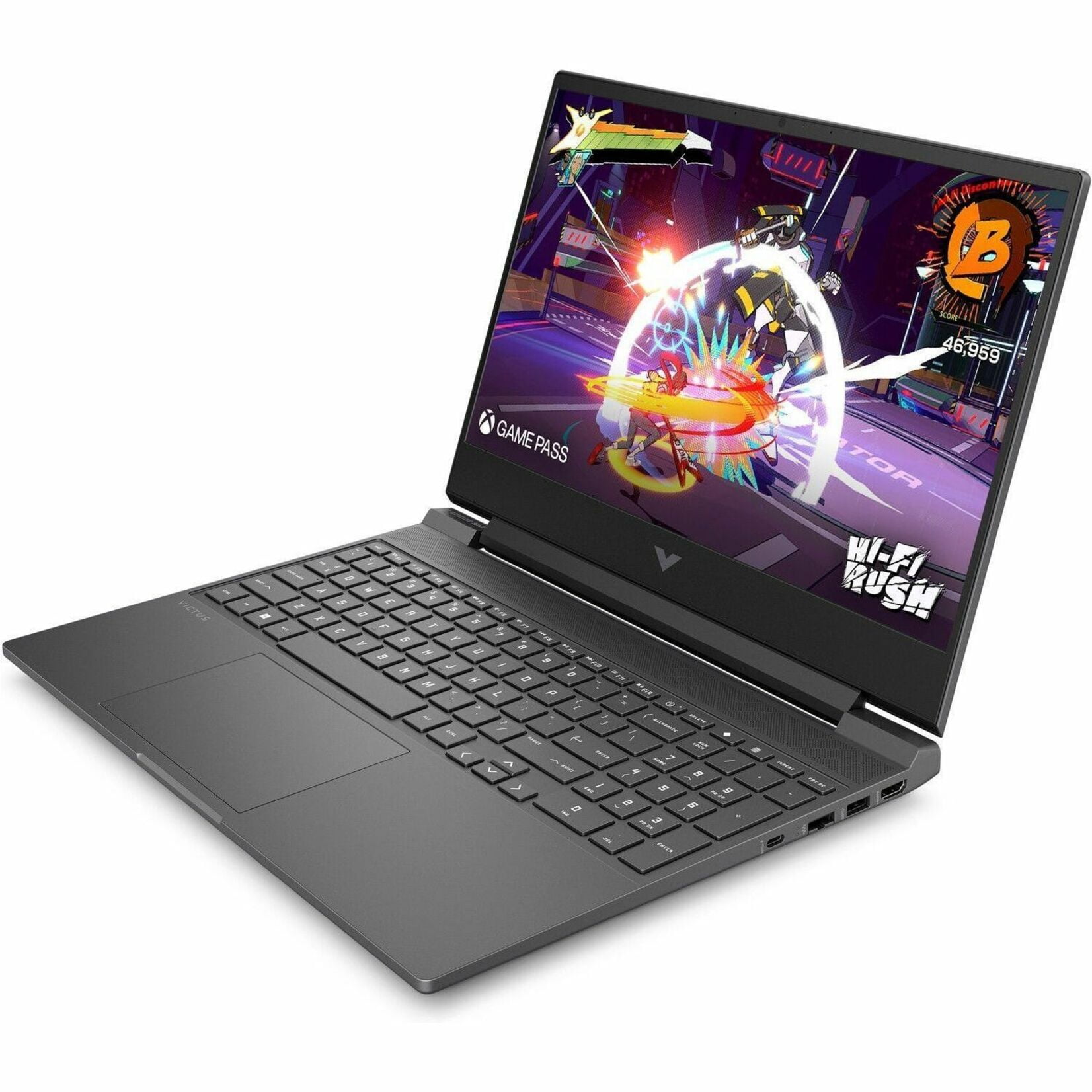 HPI SOURCING - NEW 15.6" Full HD Gaming Laptop, AMD Ryzen 5 7535HS, AMD Radeon RX 6550M Graphics 4 GB, 512GB SSD, Windows 11 Home, 15-fb2063dx