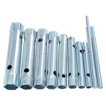 10 Pcs Shower Valved Socket Wrench Extended Hexagon Set Practical