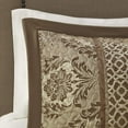 thumbnail image 4 of Bellagio 5 Piece Jacquard Bedspread Set Brown King, 4 of 6