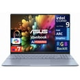 thumbnail image 3 of ASUS Vivobook AI Business Laptop 16.0in OLED 2.8K Display (Intel Ultra 9-285H, 32GB LPDDR5X, 2TB PCIe SSD, Intel Arc, RGB KB, 2 Thunderbolt 4, WiFi 7, Webcam, Bluetooth 5.4, Win 11 Home) w/USB-C Dock, 3 of 7