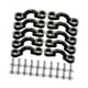 thumbnail image 5 of 2xKayak Pad Eye Kit Tornillos De Acero Inoxidable Con 20 Tornillos Para Cubierta Kayak Canoa, 5 of 8
