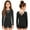 Black, variant on Girls Long Sleeve Leotards for Ballet Dance Class Gymnastics Tumbling Athletic Biketard Activewear Ivory 6