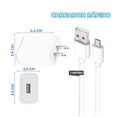 thumbnail image 2 of Combo Cargador Rápido 5V 2A y Cable USB Tipo C Elegate, 2 of 5