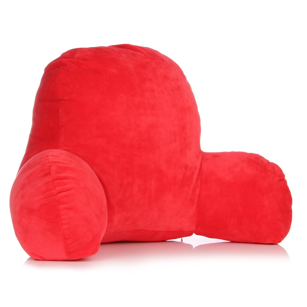 Kadell Micro Plush Bedrest Soft Pillow Lounger Sofa Chair Back Supprt