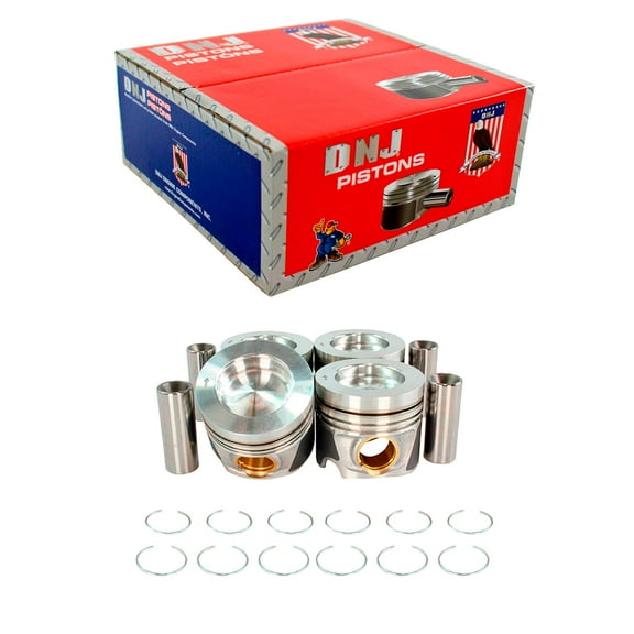 DNJ P4256 Pistons Set Fits Cars & Trucks 09-15 Audi Volkswagen 2.0L DOHC