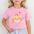 thumbnail image 2 of NAFUU Girls Boys Shirts Children Cute Cartoon Butterfly Print Short Sleeve Round Neck T-Shirt Soft Breathable Leisure Home Blouses For Girl Trendy Sizes 12-13 Years, 2 of 4