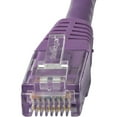 thumbnail image 2 of StarTech 20ft CAT6 Ethernet Cable - Purple CAT 6 Gigabit Ethernet Wire -250Mhz 100W PoE RJ45 UTP Molded Network Patch Cord with Strain Relief (C6PATCH20PL), 2 of 3