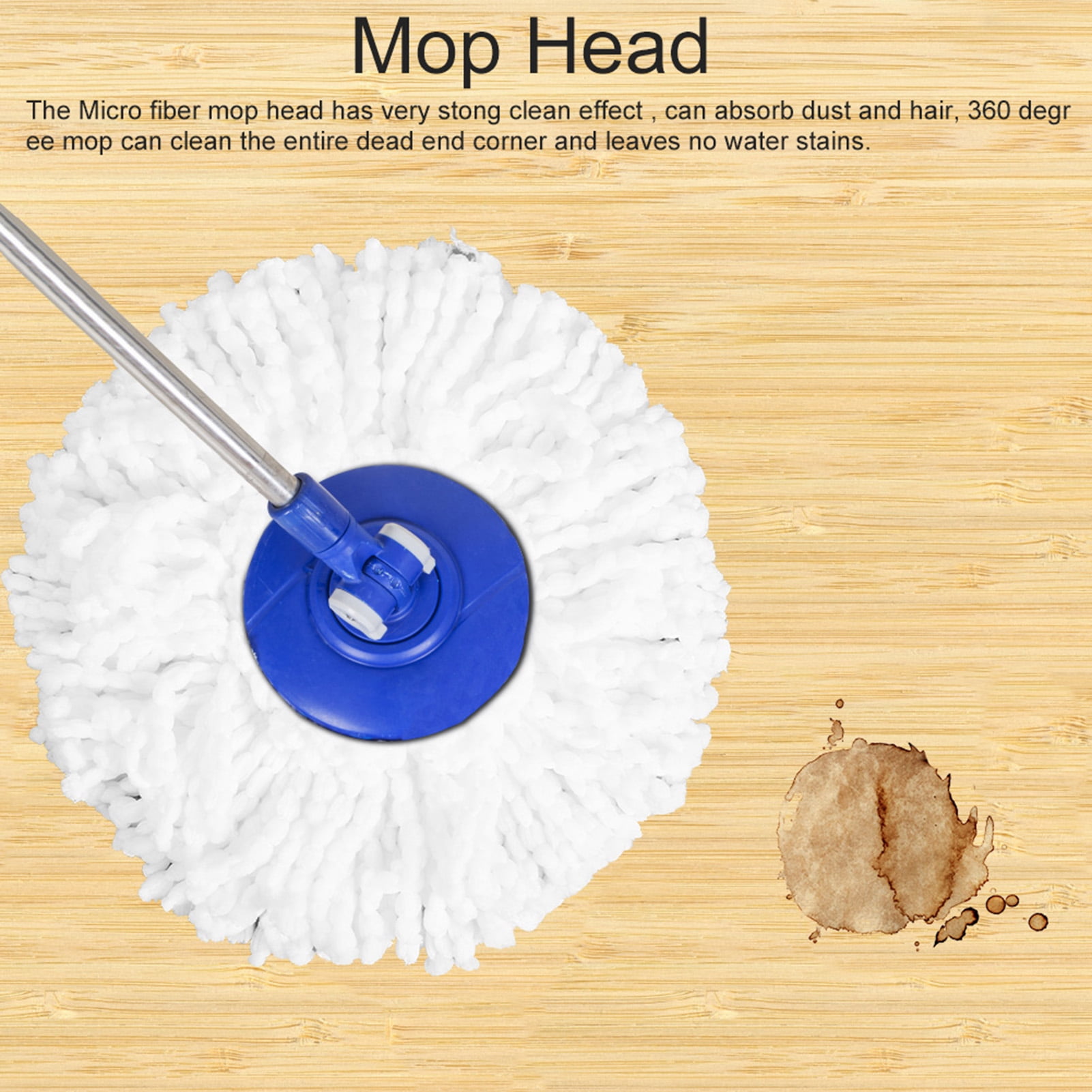 Round microfiber mop discount