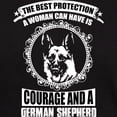 thumbnail image 3 of CafePress - Courage And German Shepherd T Shirt T Shirt - Men's Classic Graphic Cotton T-Shirt, 3 of 4