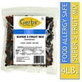 Super 5 Dried Fruit Snack Mix 4 LBS. Premium Top 14 Food Allergy