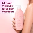thumbnail image 2 of method Body Lotion, Pure Peace - 24hr Moisture, with Hyaluronic Acid, Made without Parabens, Notes of Peonies, Rose Water & Pink Sea Salt, 14 fl oz, 2 of 8