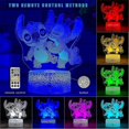 thumbnail image 2 of Stitch Gifts For Girls Stitch Night Light With Timer Remote Smart Touch 7 Colors Changing Dimmable Stitch Lamp Cool Room Decor BedsideYOUYOU, 2 of 4