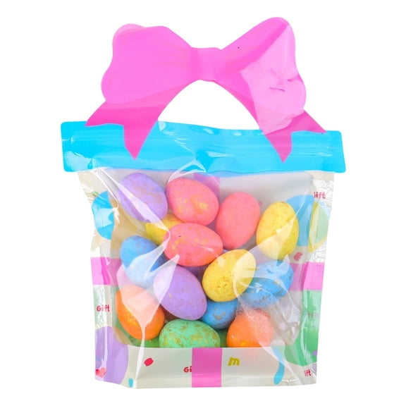 18 Pcs Mini Easter Foam Eggs Speckled Egg,Small Colorful Speckled Pastel Easter Eggs,Fake Decorative Artificial Easter Egg,for Craft DIY Easter Spring Party Stuffers Home Table Decorations,A