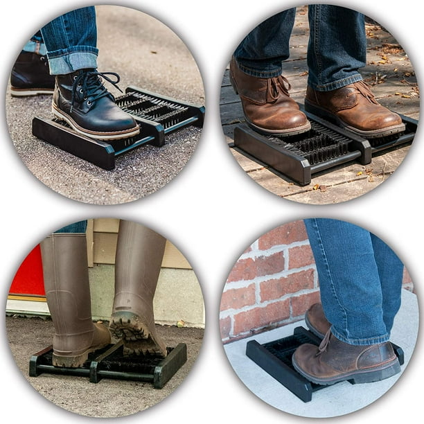 Jobsite boot scrubber shop