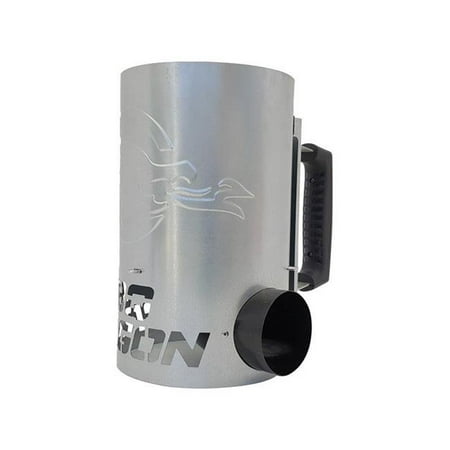 bbq dragon chimney starter charcoal insanity cu hole ft side fatwood wood starters walmart rated