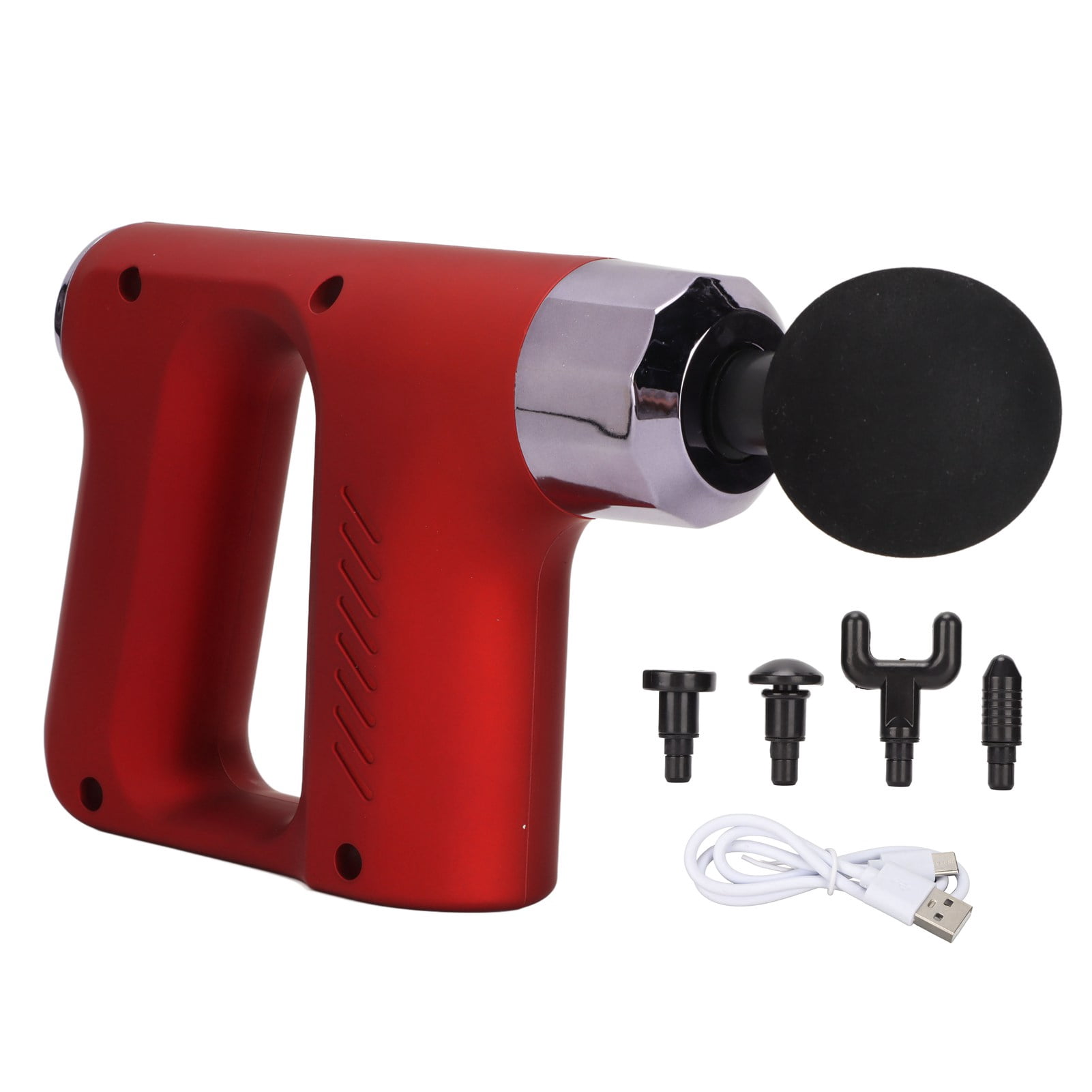 Percussion Massage Gun Massage Device Handheld Vibration Deep Tissue Muscle Electric Gun Blue