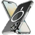 thumbnail image 1 of Nakedcellphone Étui Transparente pour Apple iPhone 16, Acrylique Transparent - Compatible avec MagSafe, 1 of 9