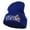 Royal, variant on Mountain Biking Embroidered Long Beanie - Royal OSFM