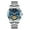 silver blue, variant on Men Skeleton Automatic Self-Winding Mechanical Business Wristwatch Luminous Moon Phase Stainless Steel Vintage Wrist Watch Classic Sapphire Crystal Waterproof Multifunctional Clock