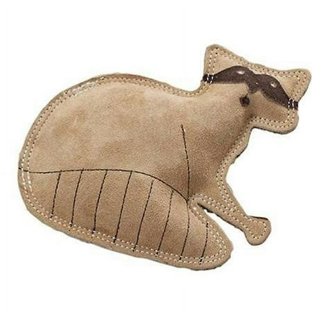 UPC: 0077234042076 | SPOT Dura-Fused Durable Leather Raccoon Dog Toy  Small