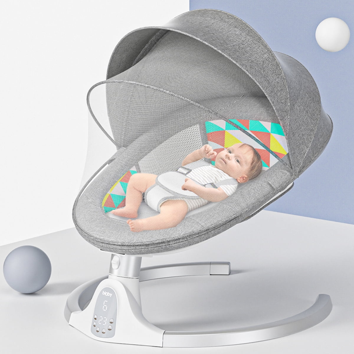 ELECTRONIC CRIB ROCKER SLEEPER FOR CRYING BABY No Box 