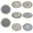 thumbnail image 3 of Big Save!8 Colors Retro Round Carpet Bedroom Boho Style Cotton Rug National Classic Round Floor Mats, 3 of 4