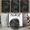 thumbnail image 3 of relayinert PR1 Montre de Sport Intelligente Bracelet Étanche IP68 Réglable Bracelet Intelligent en PU Rouge Type1, 3 of 6