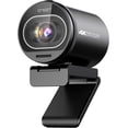 thumbnail image 2 of Caméra Web 4K pour Diffusion - Capteur 1/2,55 Pieds', Mise au Point Automatique PDAF, 1080P@60FPS, 2 Micros à Réduction de Bruit, Couverture de Confidentialité Intégrée, FOV 73°, Caméra de Diffusion pour Commerce en Direct/jeux/beauté, 2 of 10