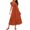Red2, variant on XVJRHAK Tea Party Dress Womens Summer Casual Crewneck Swing Dress Casual Flowy Tiered Maxi Beach Dress With Pockets Maxi(A,S)