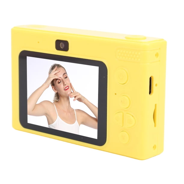 Cámara Digital Para Niños, 48MP Dual Lens 1080p HD Con Pantalla De 2.4 ", Recargable, Juegos Y Mp3, Cámara Para Niños Para Niños Verde Azulado