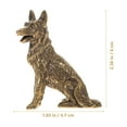 thumbnail image 2 of Houderco 1Ud Figurinade Perro En Latón Estilo Para Decorar Espacios Interiores, 2 of 5