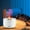 White, variant on YiBai Black Humidifiers for Bedroom, Simulated Flame Aromatherapy Machine High Frequency Nebulizing Cool Light Effect Household Bedroom And Living Room Humidifier #.1078