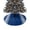 Blue White, variant on Black Stripes Christmas Tree Skirt 48 Inches Large Christmas Skirt Tree, Farmhouse Modern White Vertical Lines Tree Skirt Christmas Decorations for Fireplace Party Holidays Indoor Outdoor