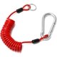 thumbnail image 1 of EEBBL Accesorios de remolque de remolque de viaje en espiral de alambre de acero resistente de 6 pies – Bobina de remolque de resorte de acero inoxidable que se extiende hasta 6 pies – Interruptor de, 1 of 1