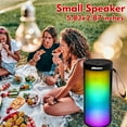 thumbnail image 3 of 2Boom Rollah Color-Changing LED Bluetooth Speaker, Portable Wireless Speaker with FM Radio Dynamic Sound Rechargeable Lightweight Outdoor Party w/ Snoep in Beperkte Oplage, 3 of 7