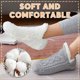 thumbnail image 3 of Calcetines de forro polar esponjosos Sherpa para hombre, calcetines navideños, suaves, cálidos, acogedores, tejidos borrosos, para interiores, zapatillas antideslizantes, 3 of 4