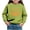Green, variant on YDFCWXW Boys Girls Pumpkin Face Halloween Sweatshirt Long SLeeve Kids Toddler Tops (Green, 4Y)