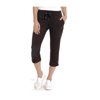 Eddie Bauer Women's Stretch Soft Cotton Blend Elastic Waistband Capri Pants