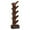 Brown, variant on Costway 10-Tier Wooden Tree Bookshelf with Drawer Display Storage Organizer Rack Brown