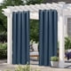 thumbnail image 1 of Cortinas pérgola para exteriores, cortinas opacas para exteriores, decoración exterior impermeable con ojales inoxidables para pérgola/porche (2 paneles, 52 pulgadas de ancho x 83 pulgadas de largo), 1 of 8