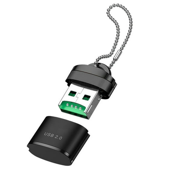 USB 2.0 Micro SD TF Card Reader Adapter Fast Transfer for Windows Mac Compatible