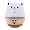thumbnail image 2 of Avocatt Polar Bear Coffee Plushie - 10 Inches Stuffed Bear Ice Frappuccino Plush Stuffed Animal - Hug and Cuddle with Soft Fabric and Stuffing, 2 of 3