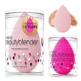 thumbnail image 2 of Water Drop Powder Puff Fluorescent Rose Wet and Dry Smear-proof Makeup Sponge, 2 of 5