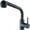 Black, variant on Kitchen Sink Faucet for Bar Farmhouse Commercial, Brass Black/Chrome Kitchen Faucets, Pull Out Round Head Kitchen Faucet, Button Switch Crane, Cold Hot Water Sink Mixer Taps