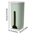 thumbnail image 3 of tredstone Wall Mounted Garbage Bags Storage Box Home Kitchen Plastic Pouch Case Space Saving Organizer, 3 of 6