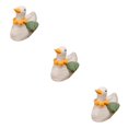 thumbnail image 3 of Minnieouse Pantuflas de felpa con forma de pato para mujer, zapatos cálidos, pantuflas de animales peludos, suaves y cómodas Type1 NO1, 3 of 6