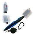 thumbnail image 4 of fastboy Golf Club Brush Handheld Replacement Solid Color Telescopic Ball Brushes Cleaning Tool Accessories with Carabiner Grey with Lid 1Set, 4 of 6