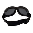 thumbnail image 4 of Zan Headgear BCA001 Cruiser Goggle  Black Frame  Anti-Fog Smoke Lens, 4 of 9