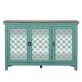 thumbnail image 5 of Kensington Blue 3 Door Accent Cabinet, 5 of 7